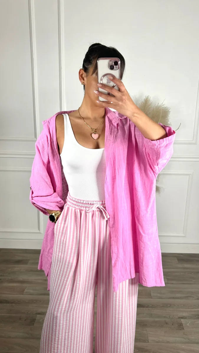 Pantalona riscas rosa - Image 5