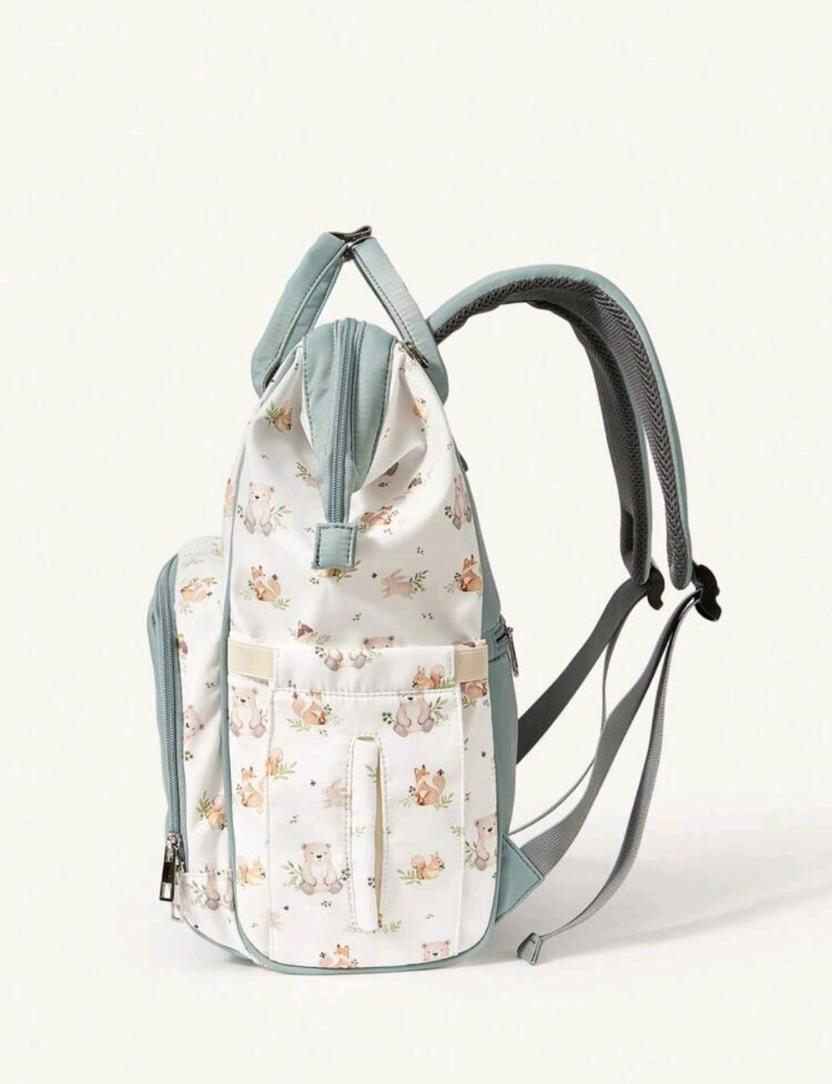 Bolsa de Mamã e bebê com decoração de urso Ref: 50FAS216 - Image 5