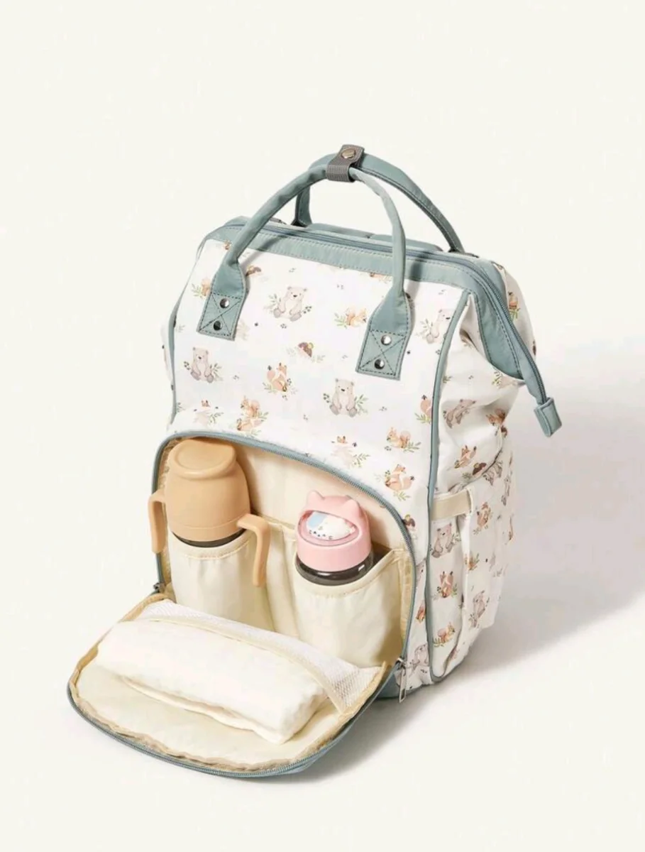 Bolsa de Mamã e bebê com decoração de urso Ref: 50FAS216 - Image 8