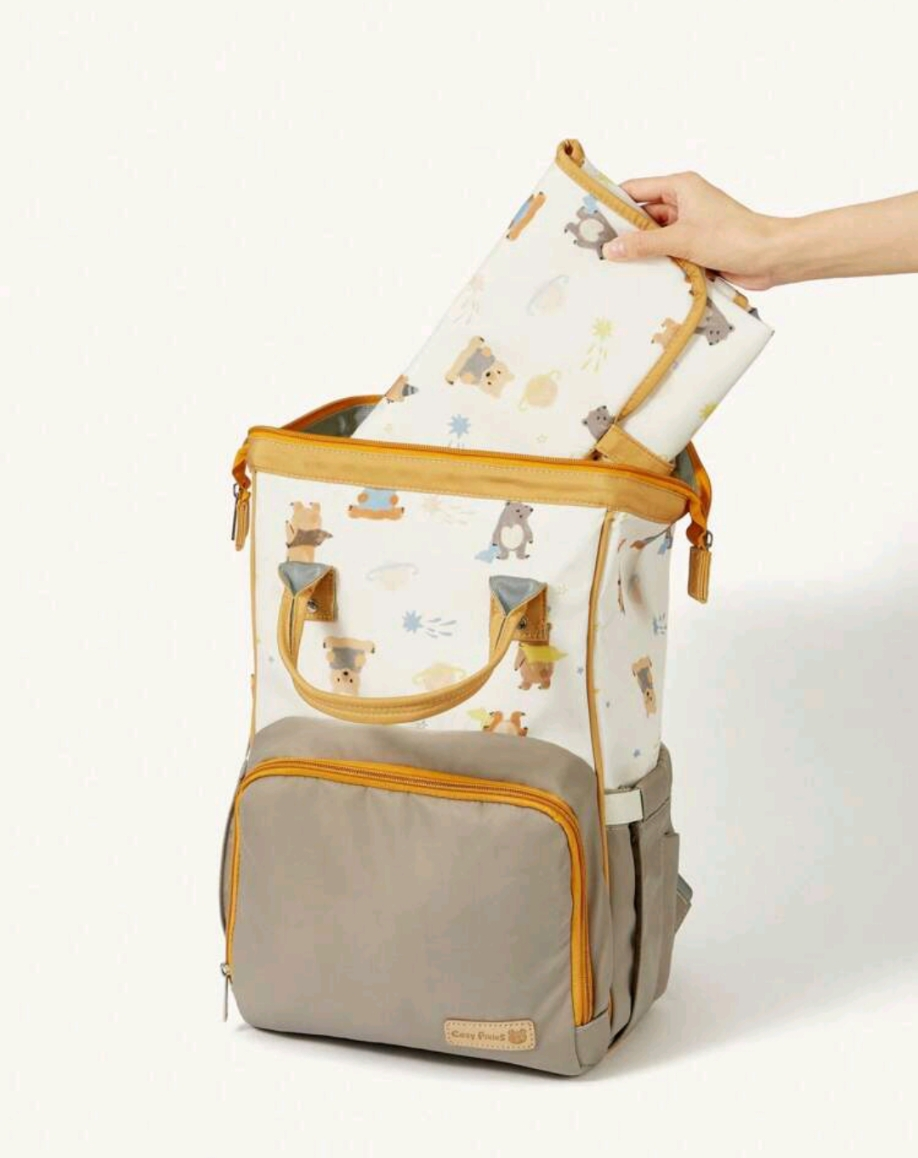 Bolsa de Mamã e bebê com decoração de urso Ref: 50FAS215 - Image 9