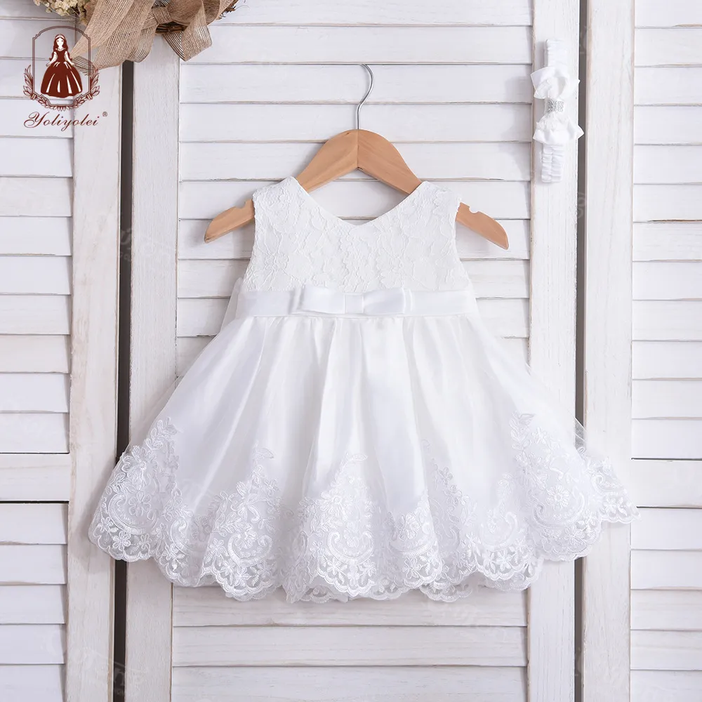 Vestido formal com Tiara para batizados/Casamentos…Ref: 50FRP548 - Image 3