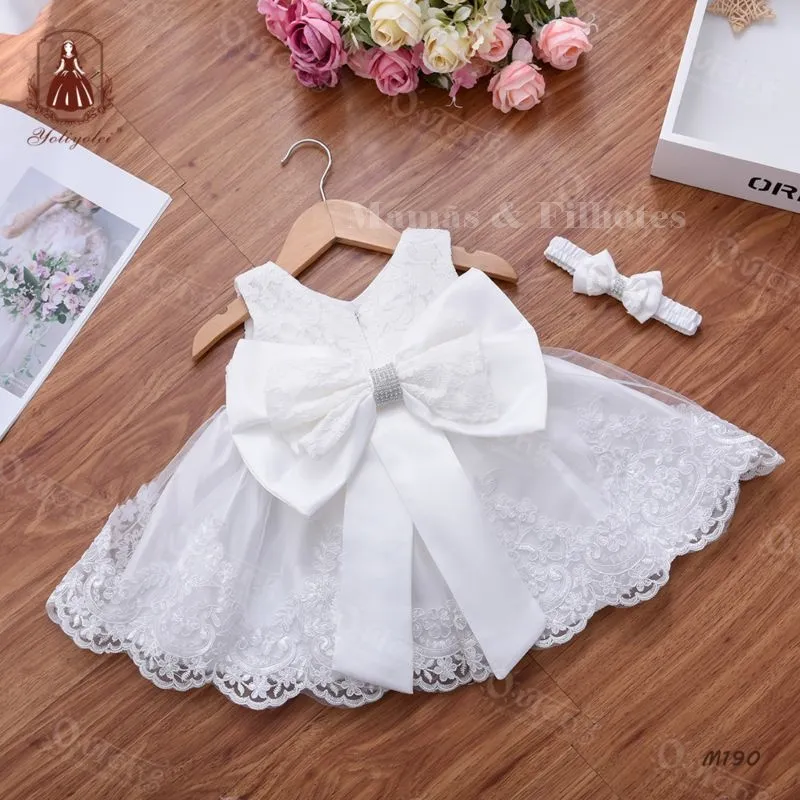 Vestido formal com Tiara para batizados/Casamentos…Ref: 50FRP548 - Image 2