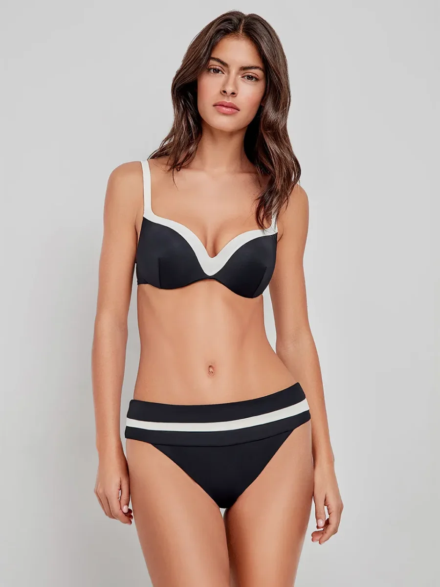 Top bikini aros integrados bicolor vivos contraste - Image 7